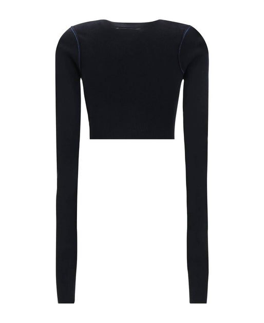 Maison Margiela Long Sleeve Cardigan Black Medium 3