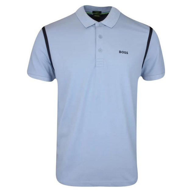 Hugo Boss Paddy Short Sleeve Polo Shirt Navy Blue XXL 3