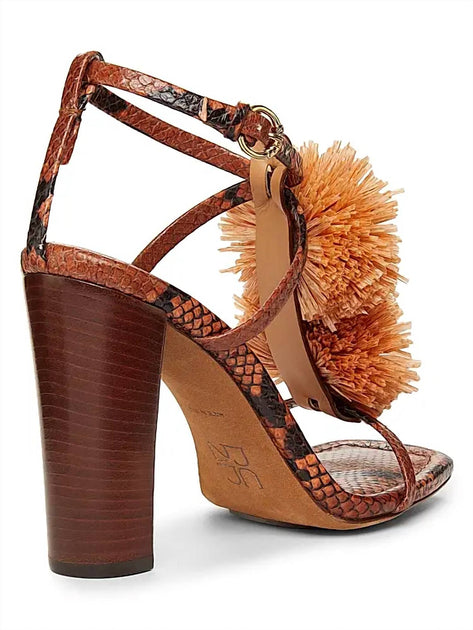Ulla Johnson Isolde High Heel Sandal Orange EU 36.5 3