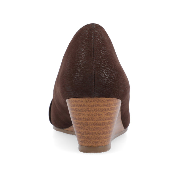 Journee Collection Graysn Wedge Green US 5.5 4