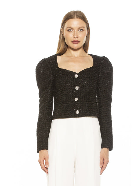 Alexia Admor Rowan Jacket Black US 8 2