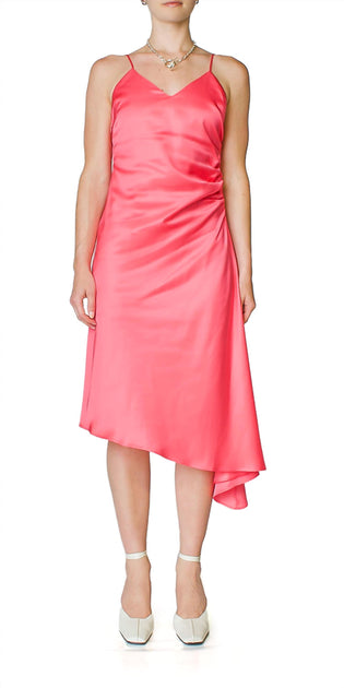 Maison Margiela Side Ruched Dress Pink EU 36 2