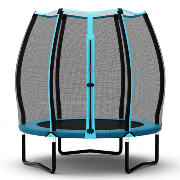 Hivvago 55 Inch Mini Trampoline Blue 2