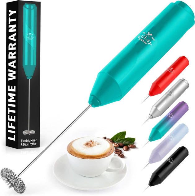 Zulay Kitchen FrothMate Milk Frother Blue 2