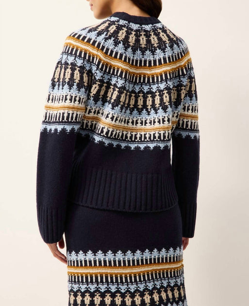 Marie Oliver Dion Sweater Blue XS 3