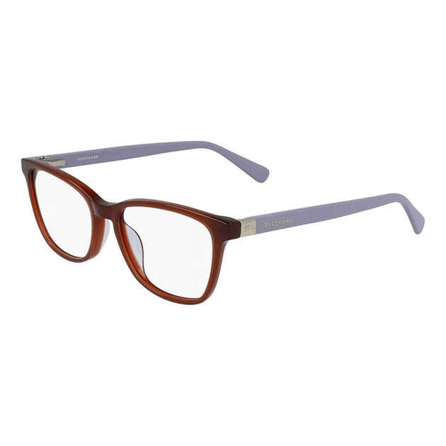 Longchamp 51 mm Square Optical Glasses Brown 3