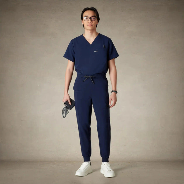Members Only London Jogger Scrub Pants Multi XLarge 3