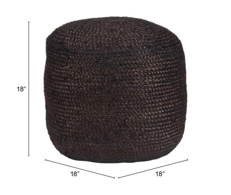 Hivvago Lillian Ottoman Black 4