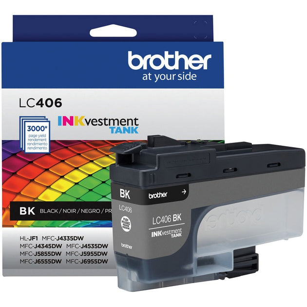 Brother LC406 Tintenpatrone Standardkapazität Schwarz 2