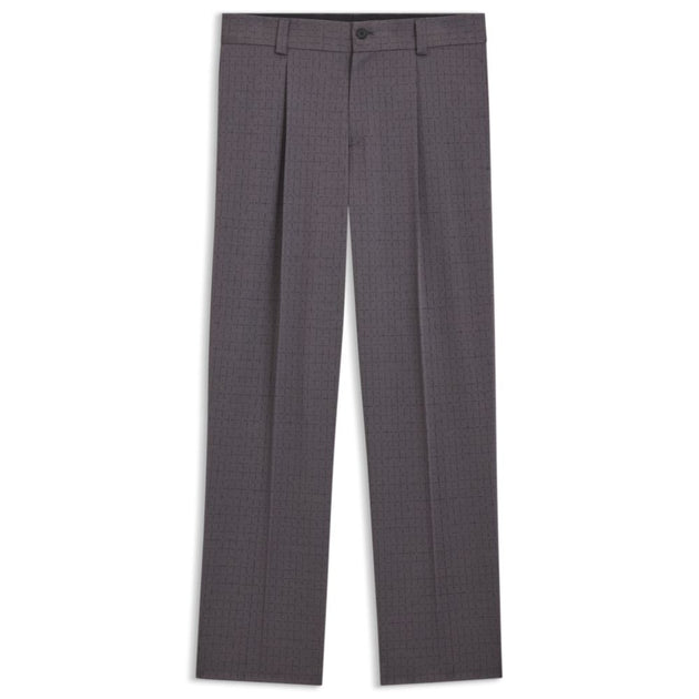 Hugo Boss karierte Hose Grau 30 2