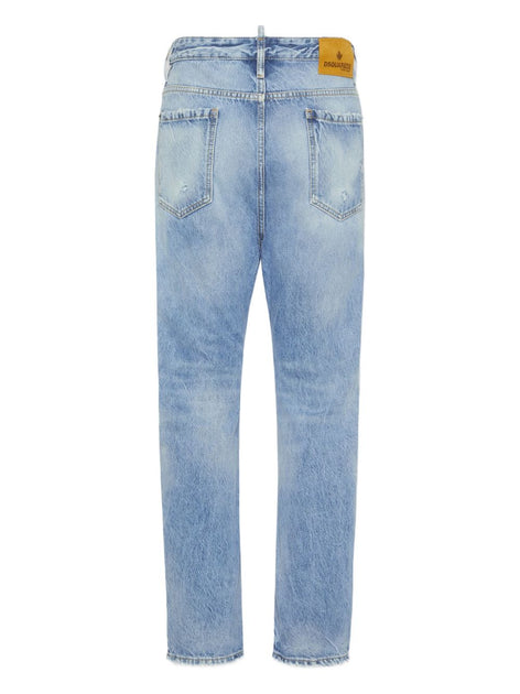 Dsquared2 Light Blue Denim Jeans Blue EU 48 3