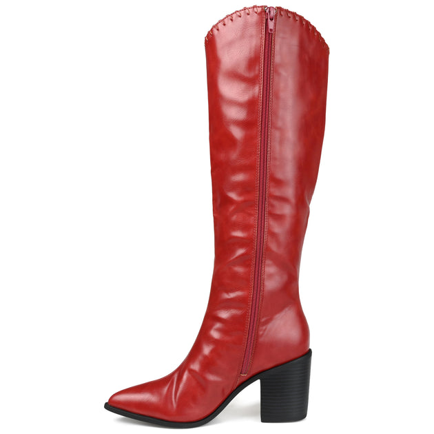Journee Collection Daria Knee-High Boot Black US 6.5 3