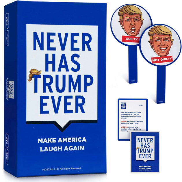 Never Has Trump Ever Partykartenspiel: Trump Edition 2