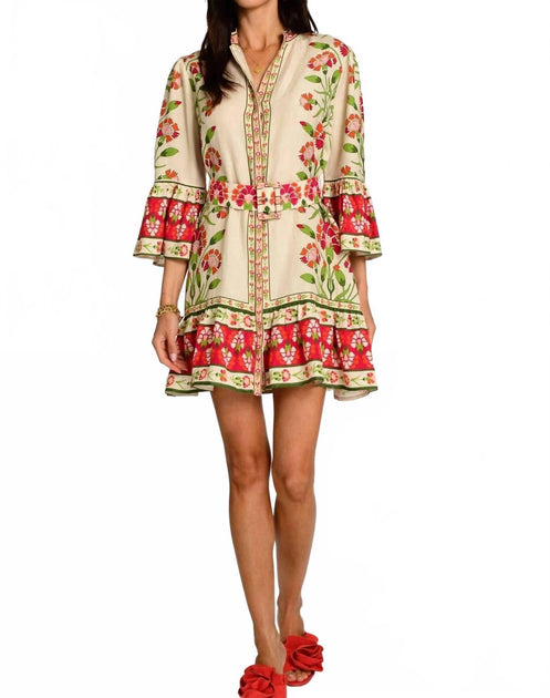 Elizabeth James The Label Frances Dress Multi Large 2