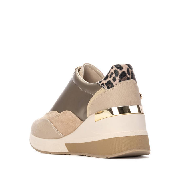 XTI 46638 Wedge Sneakers Black US 6 4