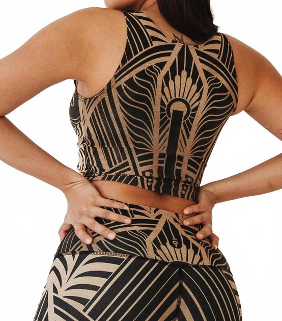 Yoga Democracy Top Croisé à Nœud Multi Small 5