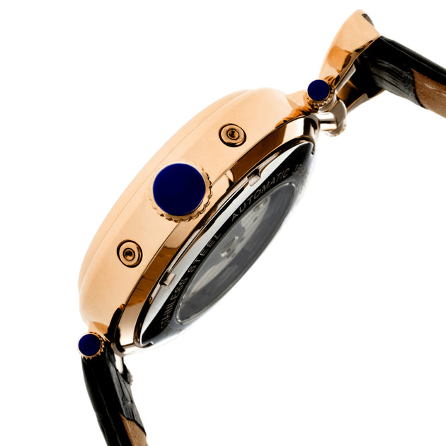 Heritor Ganzi Automatic Watch Gold 4