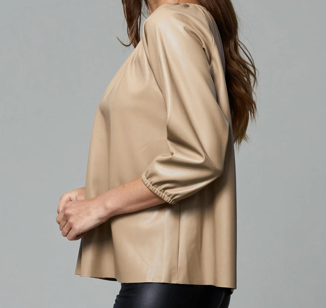 Dolce Cabo Blakely Top Beige Large 3