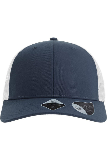 Atlantis Headwear Sustainable Trucker Cap Blue One Size 4