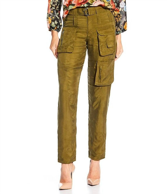 Johnny Was Hailey Cargo Pant Yellow 4 2