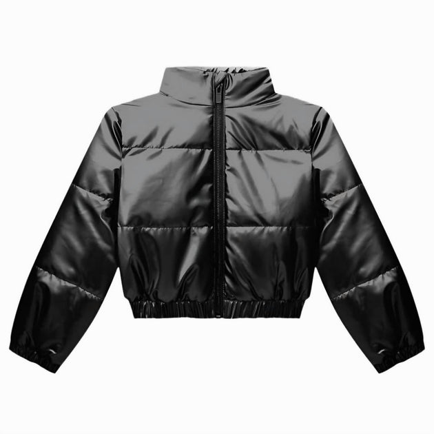 Milon Cropped Puffer Jacket Black US 4 2