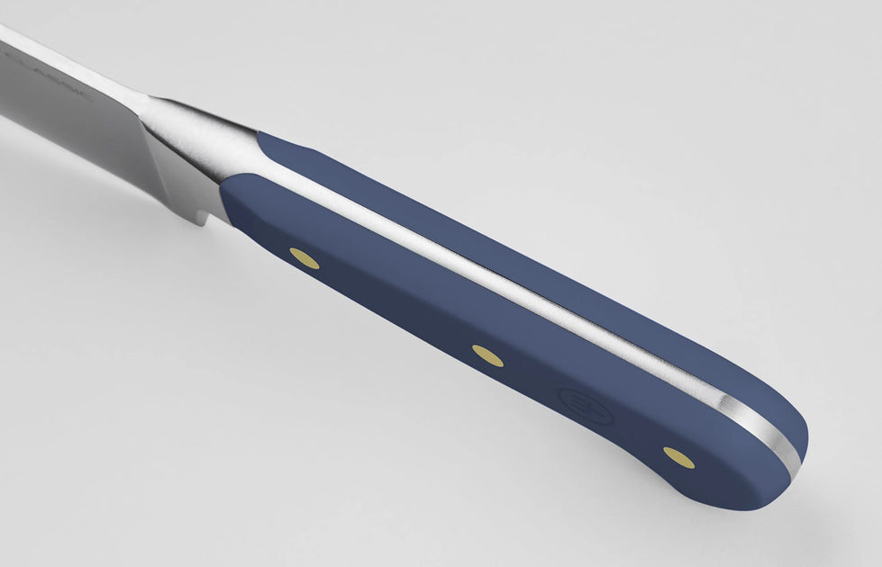 Wusthof Classic 4 Piece Steak Knife Set Blue 4