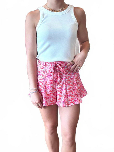 Sincerely Ours Cooper Satin Short Pink Medium 3
