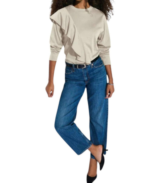 Nation LTD Farrah Top Beige Small 2