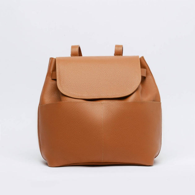 NEW MESCH women\'s serena backpack in caramel AA-1301-CML_RShoeRear_0126-  main image 4