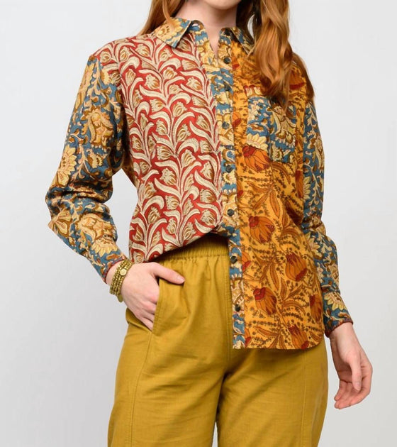 Ivy Jane Three Combo Shirt Yellow XL 2