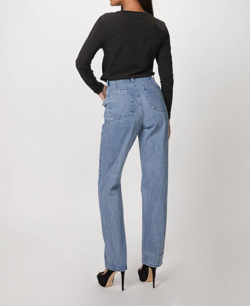 WeWoreWhat Mom Jean Blue 25 4