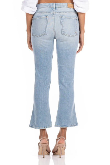 FIDELITY Juniper Crop Flare Jean Multi 31 3