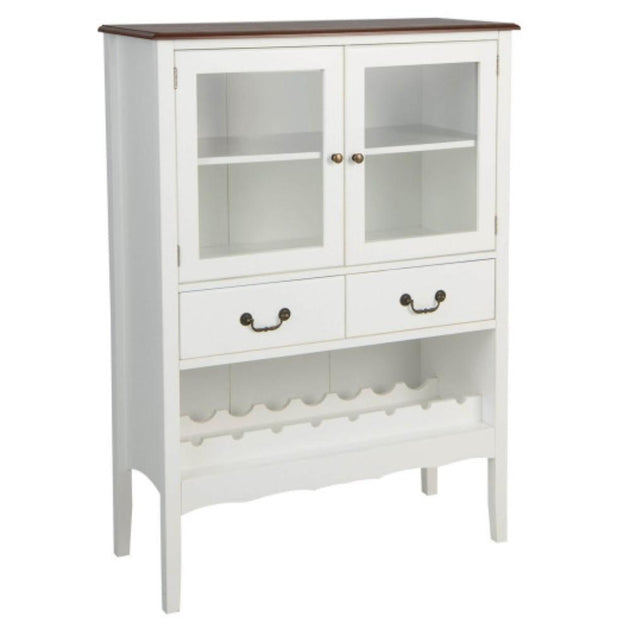 Hivvago Sideboard Buffet Cabinet White 2