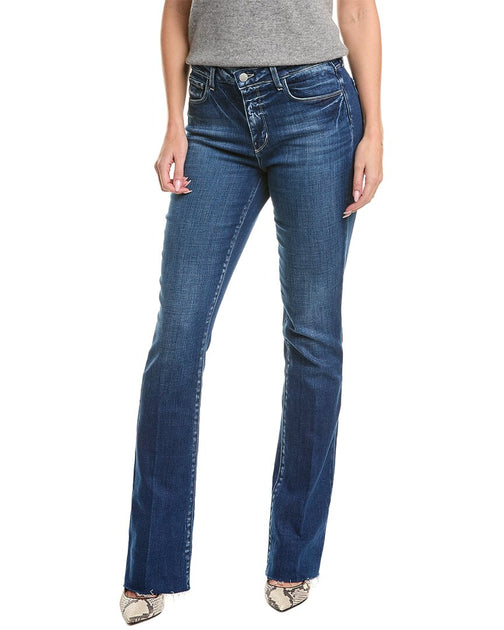L'AGENCE Ruth High-Rise Straight Jean Blue 30 2