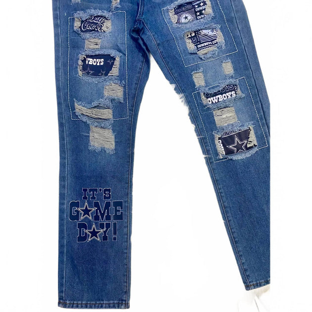 Lovesoft Dallas Cowboys Jeans Blue Medium 4