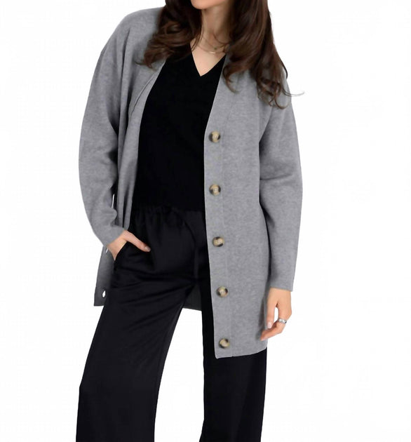RD Style Abella Cardigan Grey Medium 4