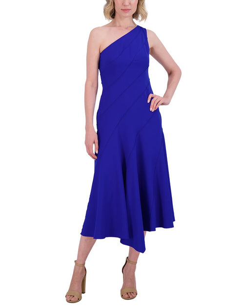 Vince Camuto Laguna One-Shoulder Dress - Cobalt