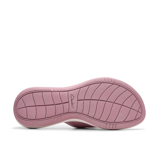 Clarks Sunmaze Loop Sandal Pink US 10 4
