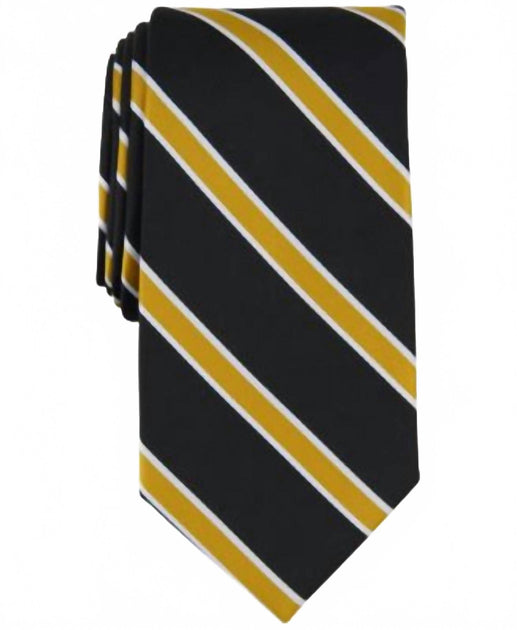 Tayion Stripe Tie Black 2