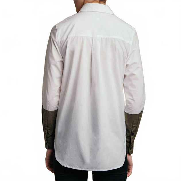 Thirteen Seven Hand Dipped Shirt Blanc Medium 6