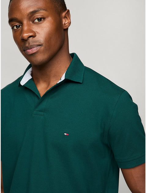 Tommy Hilfiger Men's Stretch Regular Fit Polo Black XXXLarge 4