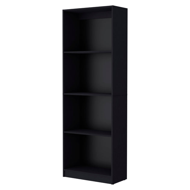 Hivvago Bookcase Set Black 2