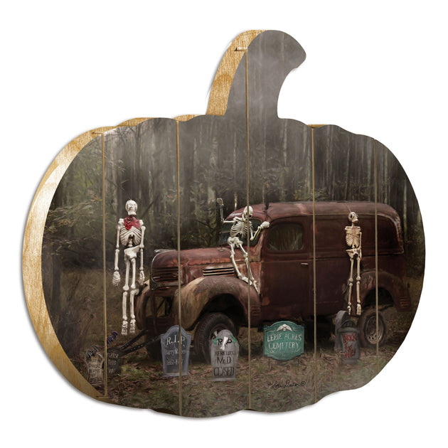 Hivvago Spooky Crew Unframed Print Wall Art 2