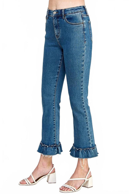 Special A Kick Flare Jeans Blue 27 4