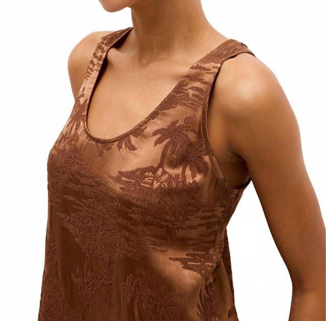 Marie Oliver Olympia Dress Brown XS 3