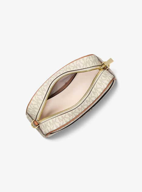 Michael Kors Jet Set Small Camera Crossbody Bag Beige One Size 3