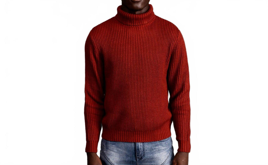 The Athletic Side Of Us Turtleneck Sweater Red Large 2