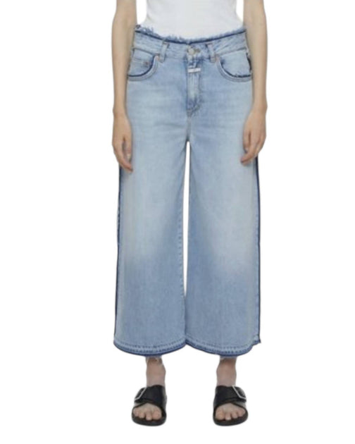 CLOSED Lyna Wide Leg Crop Jeans Light Blue 27 2