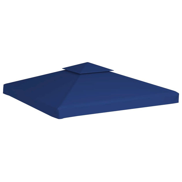 vidaXL Gazebo Cover Replacement Dark Blue 10'x10' 3