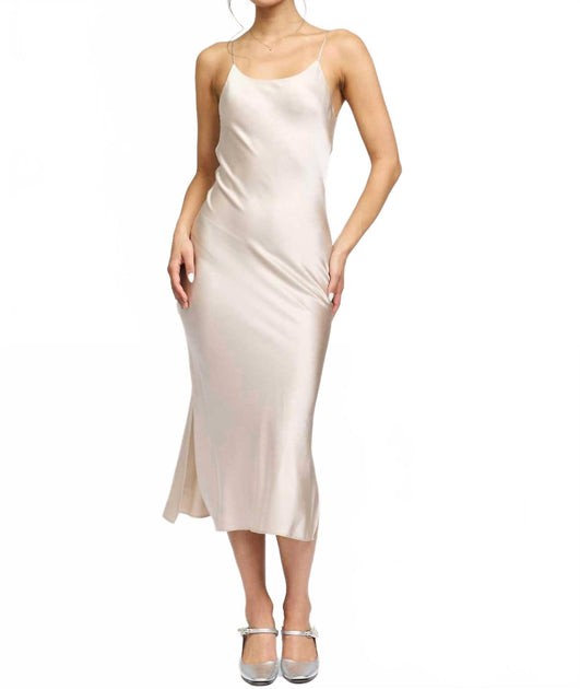 Current Air Cami Midi Dress Beige XSmall 2